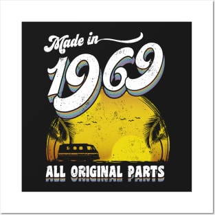 Made in 1969 All Original Parts Posters and Art